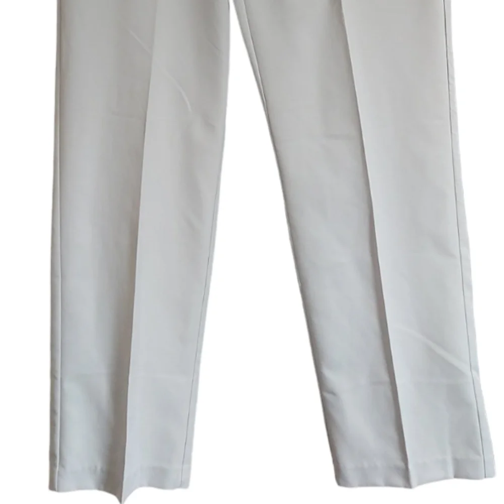 Greg Norman Cream Golf Trousers Size W34 L32 Chino Style Lightweight Pants - Picture 3 of 8